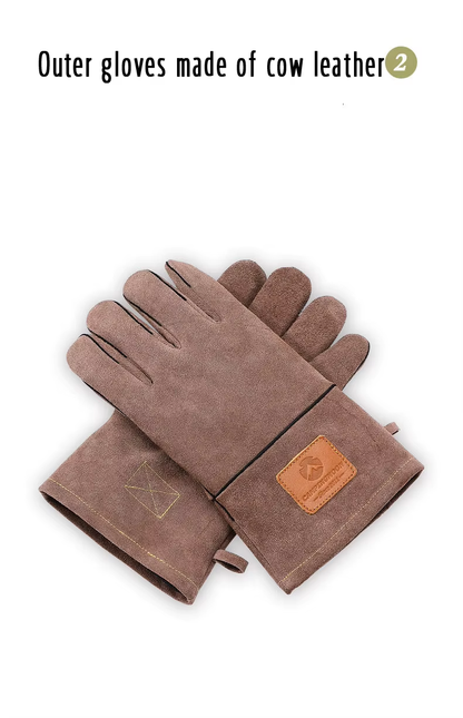 Emberguard Gloves – Flame-Retardant Camping Gloves
