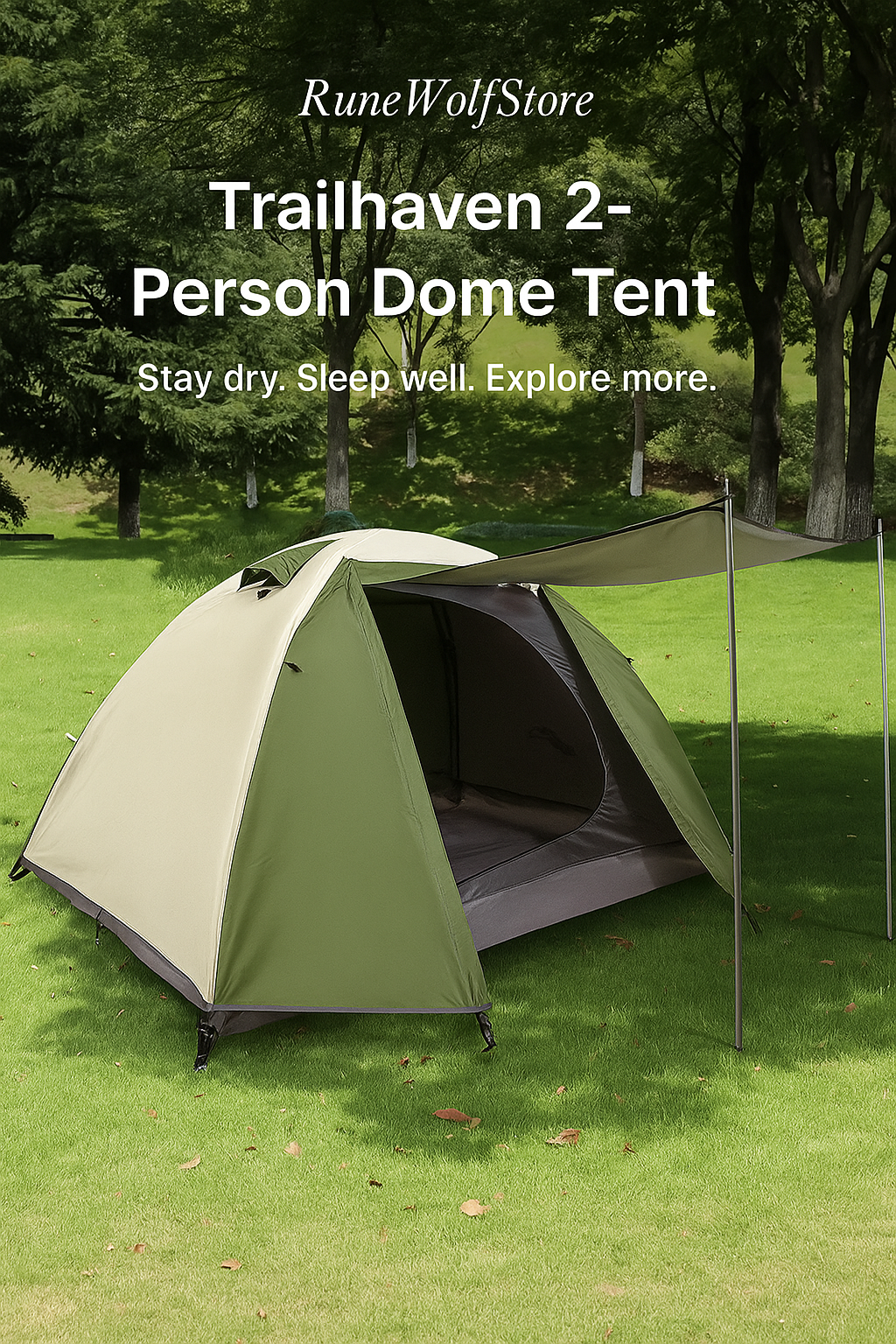 Trailhaven 2-Person Dome Tent